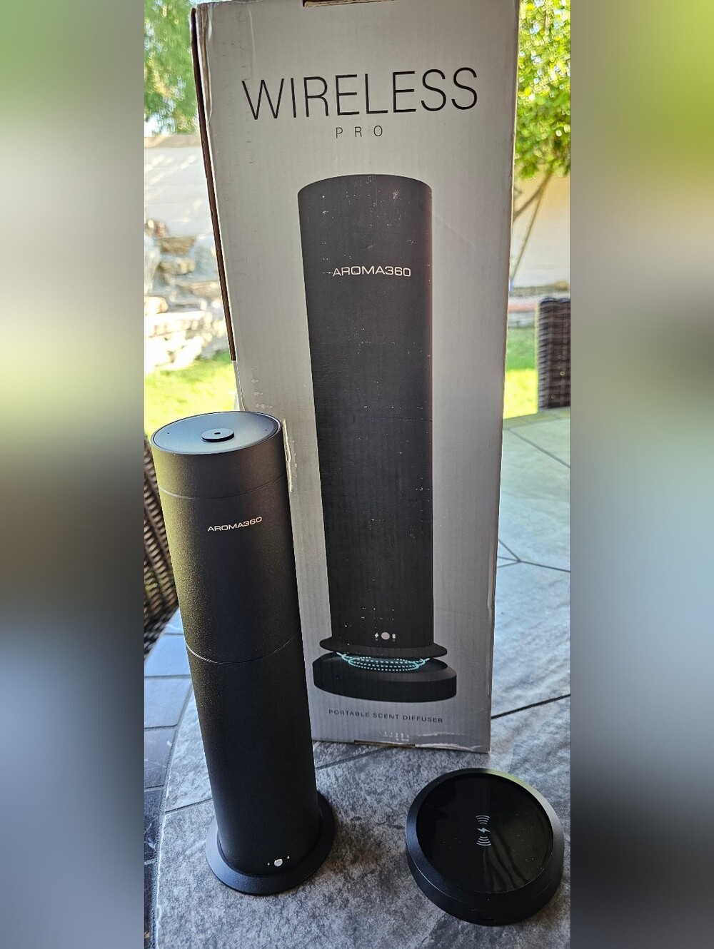 Aroma360 Wireless Pro Diffuser- MATTE BLACK